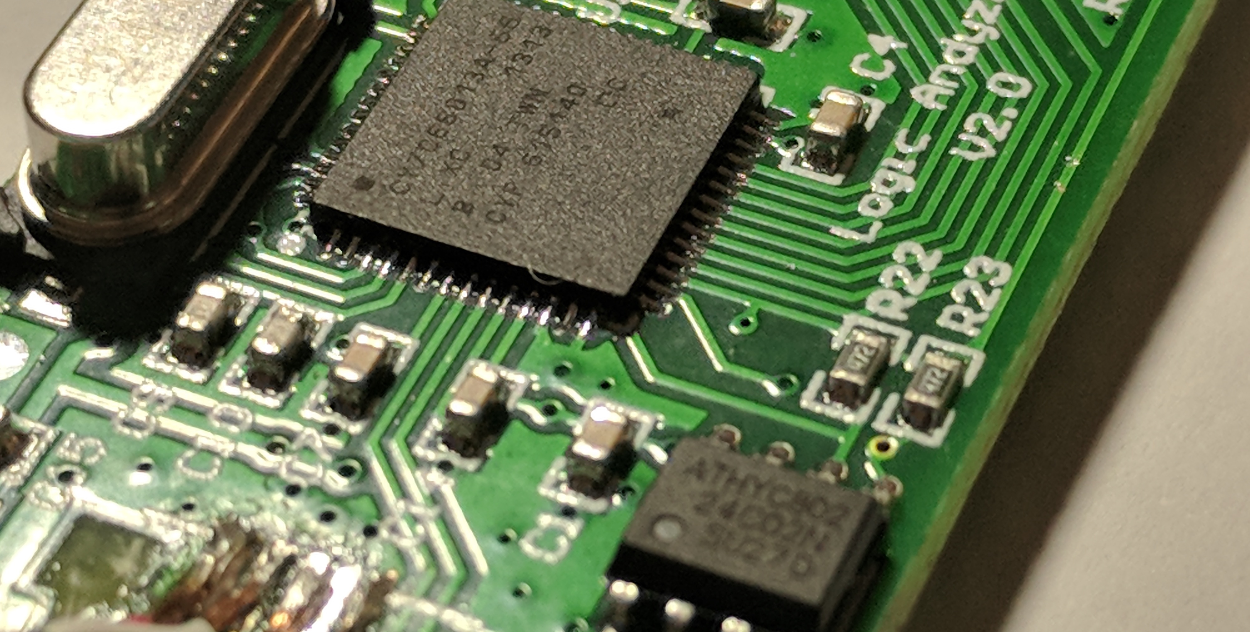This photo shows the part markings, with a hint of ghetto repair.